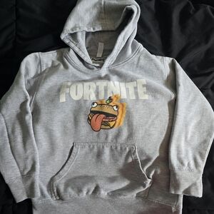 Fortnite Kids Gray Hoodie